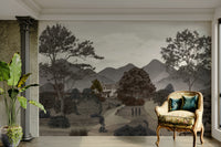 The composition is balanced and peaceful.
