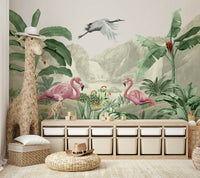 The style is artistic and painterly, not a photo.
