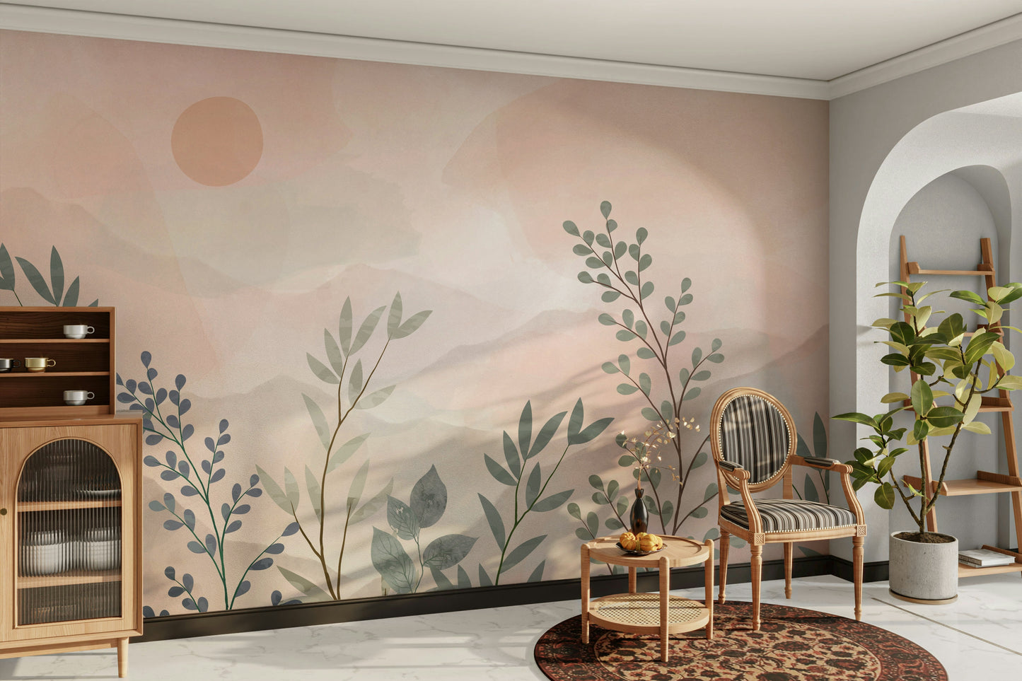 The design is delicate and understated.
