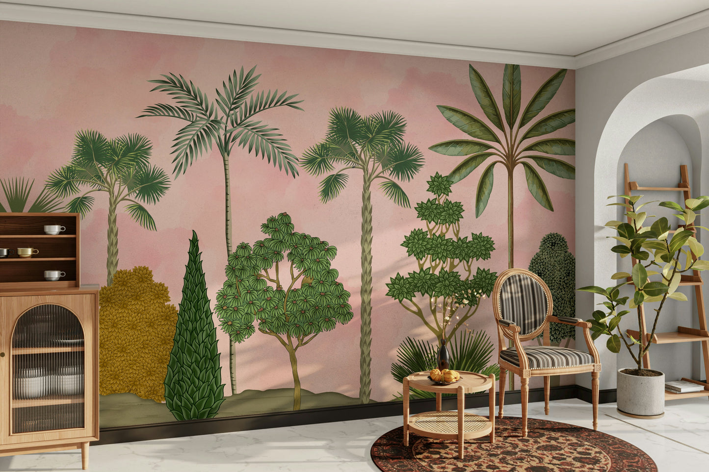 The background is a solid, light color, allowing the flowers to stand out.
