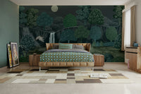 The design feels peaceful and ethereal.

