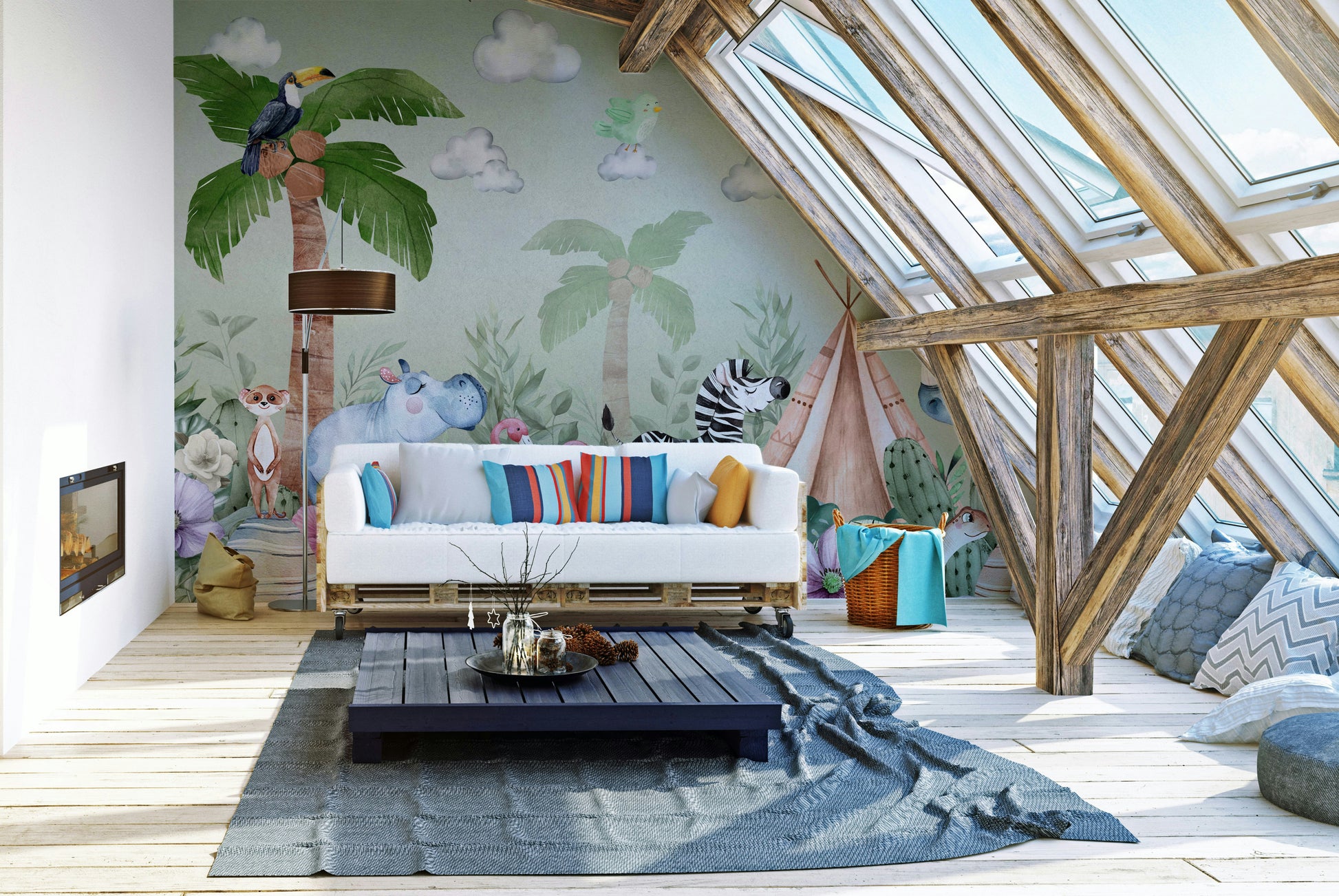 The image has a calm, tranquil mood.

