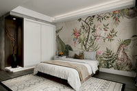 The composition is a harmonious, layered pattern.

