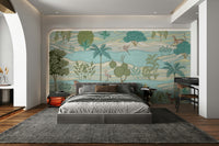 The composition is a fun, whimsical scene.

