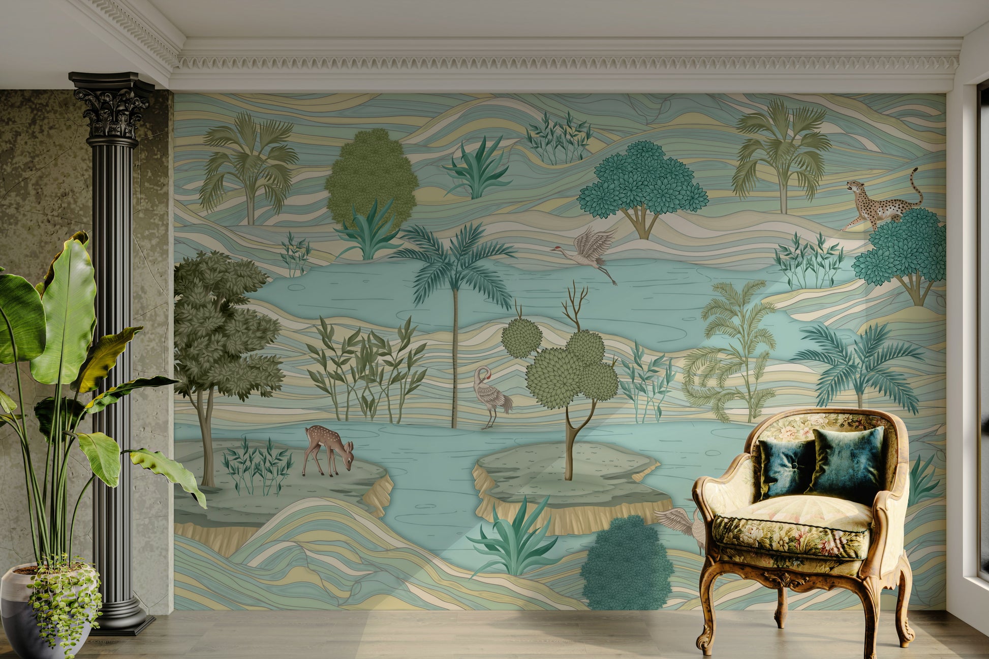 The design feels happy and adventurous.

