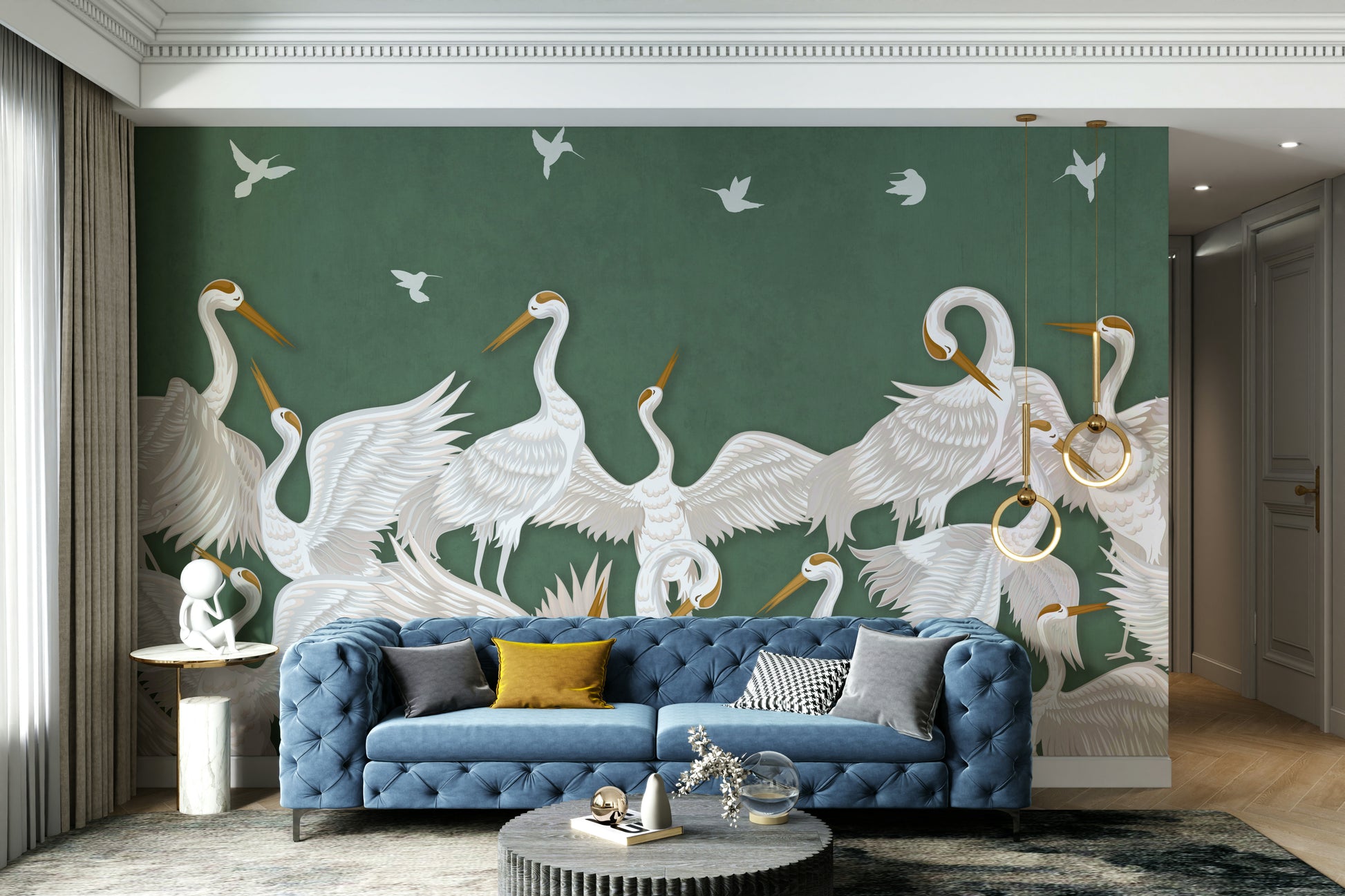 The image feels peaceful and restful.


