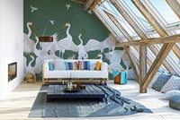 The design feels peaceful and organic.


