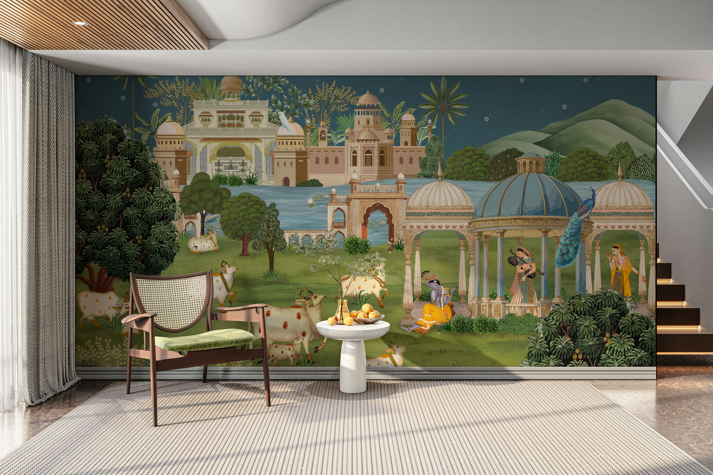 Shyam Kunj Wall Mural