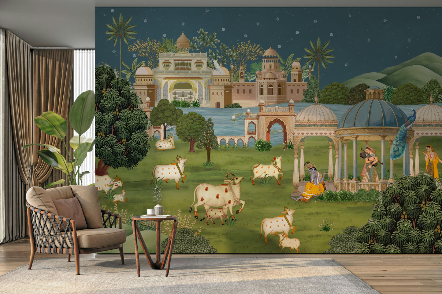 The overall feel is quiet and serene.

