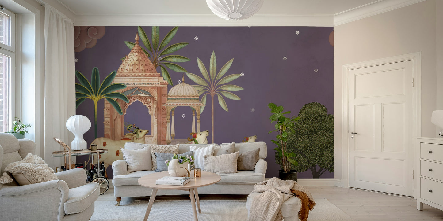 The image feels peaceful and restful.

