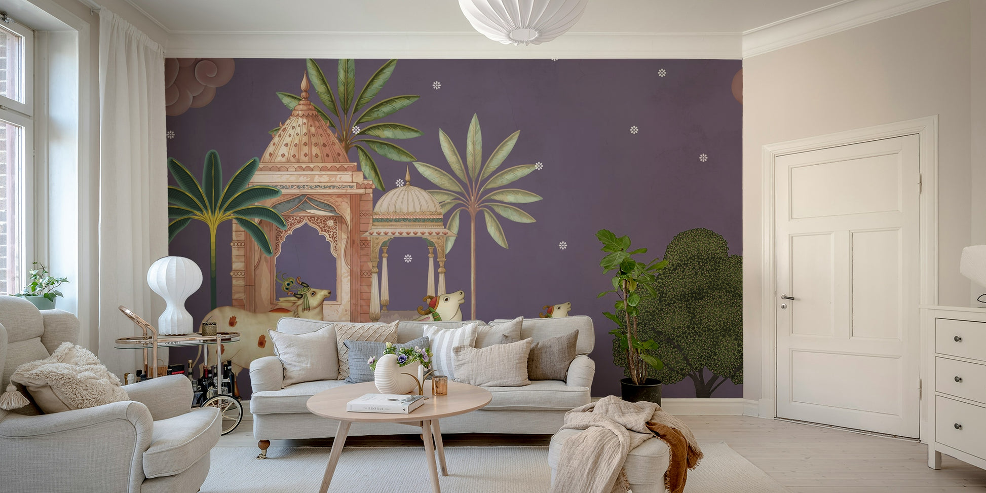 The image feels peaceful and restful.

