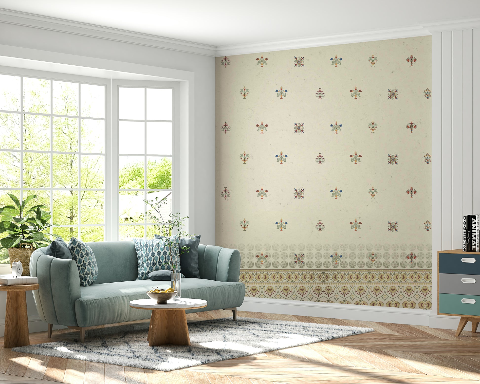 The image has a calm, tranquil mood.

