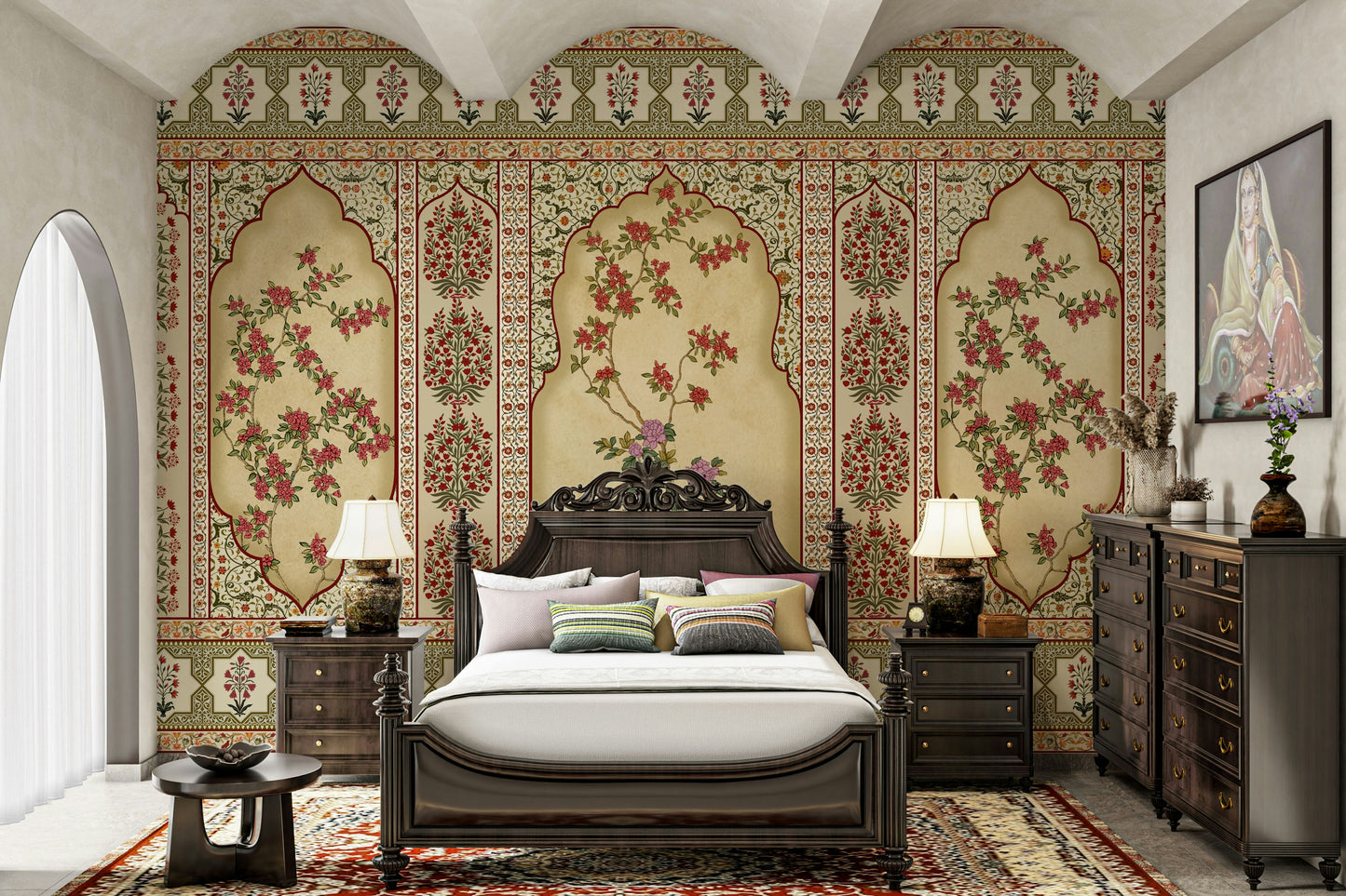 The image feels peaceful and restful.

