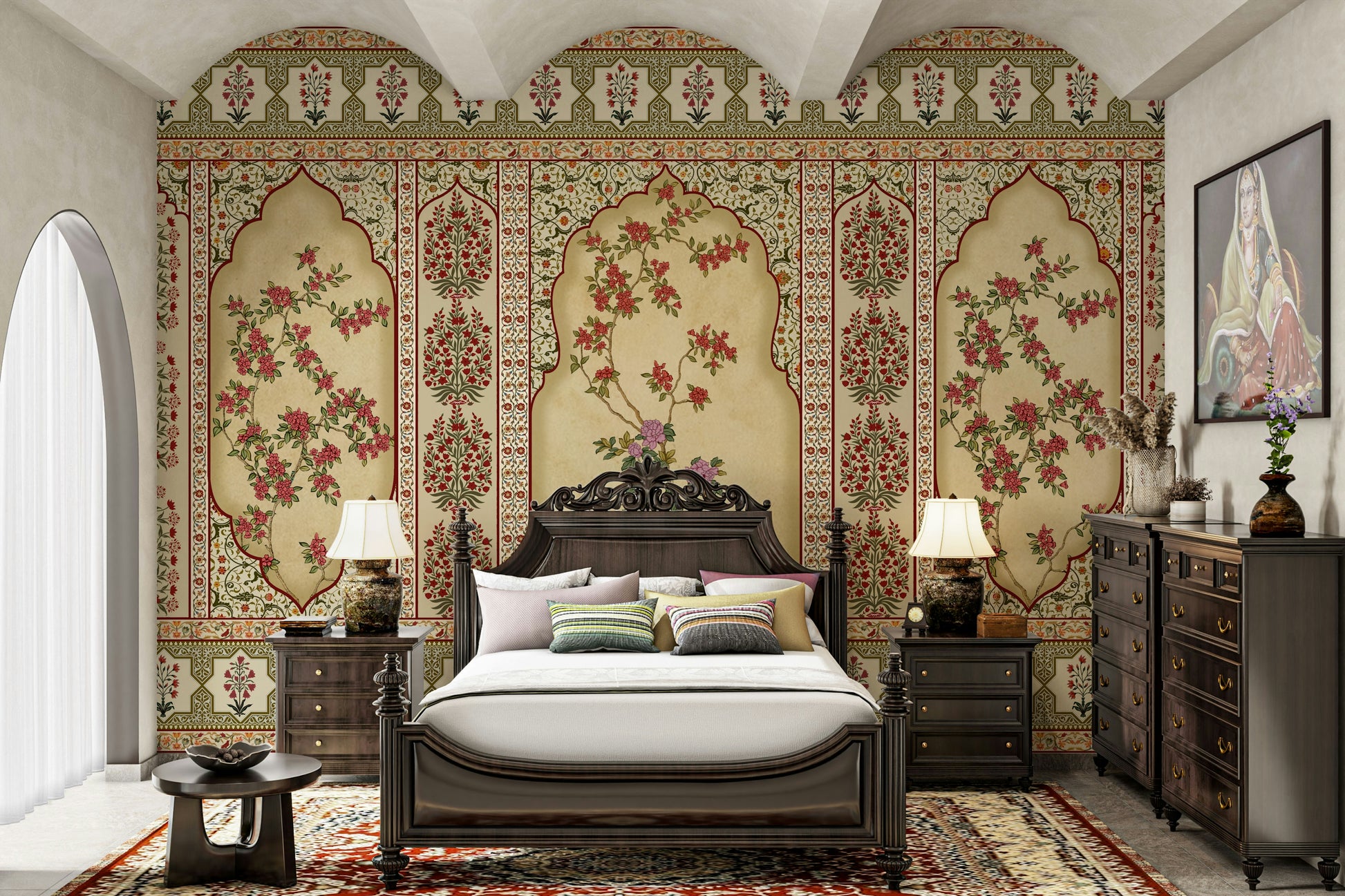 The image feels peaceful and restful.

