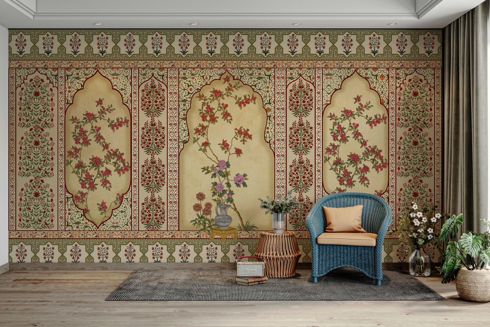 The overall feel is quiet and serene.

