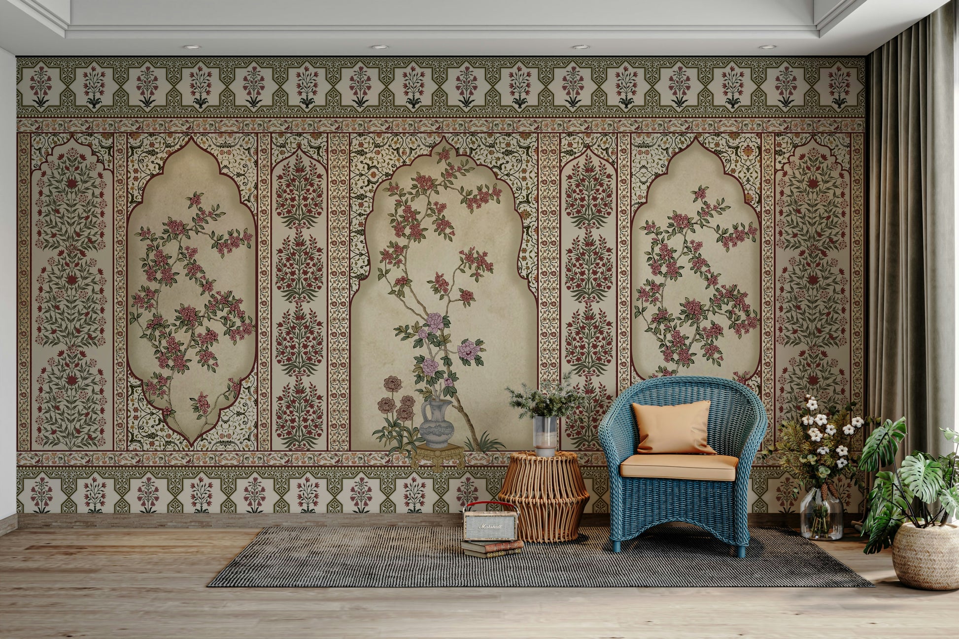 The image feels peaceful and restful.

