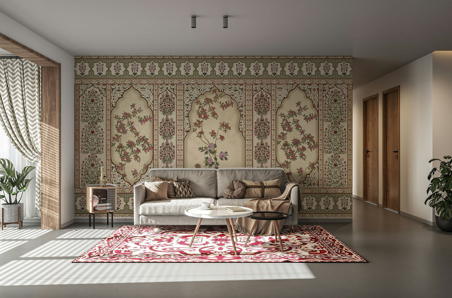 The overall feel is quiet and serene.

