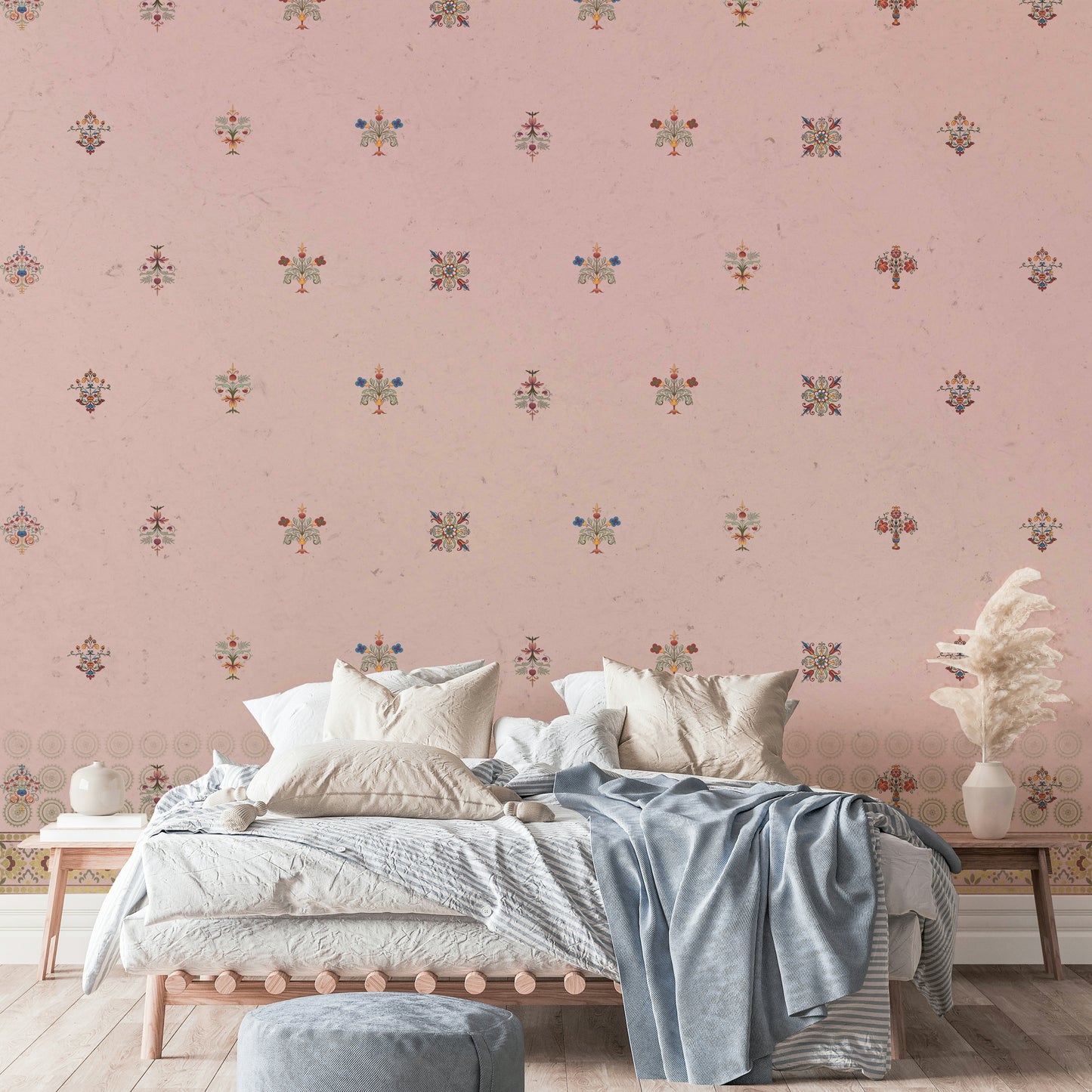 The design feels peaceful and elegant.

