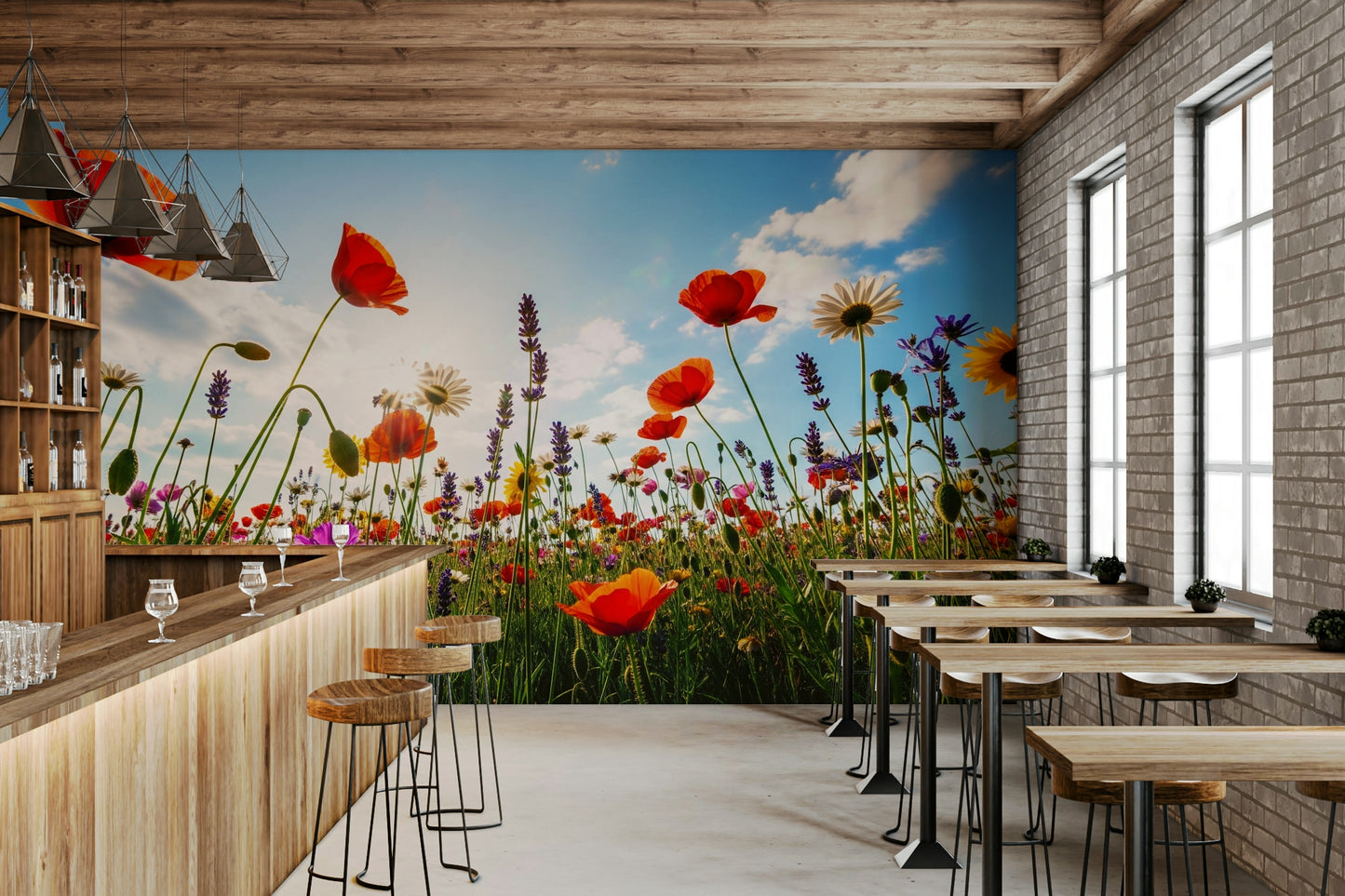 The style is artistic and dreamy, not a realistic photograph.
