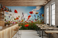 The style is artistic and dreamy, not a realistic photograph.
