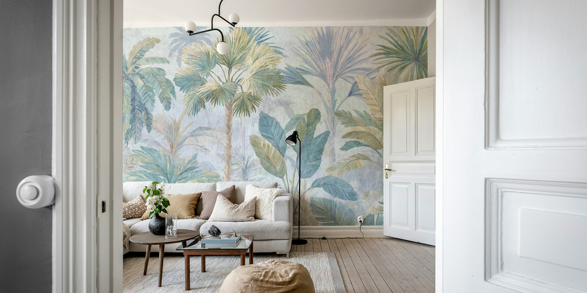 The image feels peaceful and restful.

