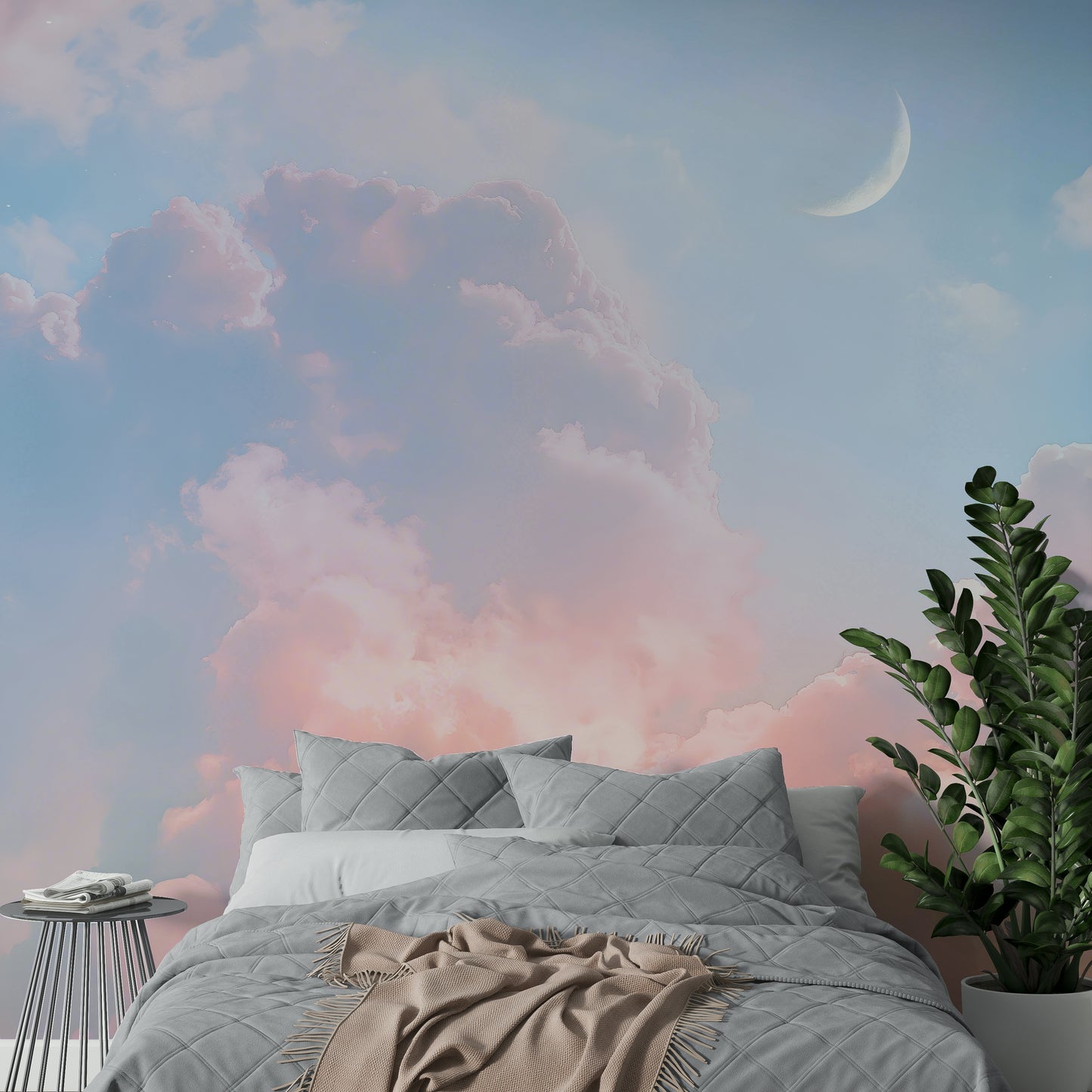 The image feels peaceful and restful.

