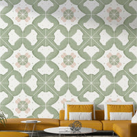 Wall decor with a cool, classic tone

