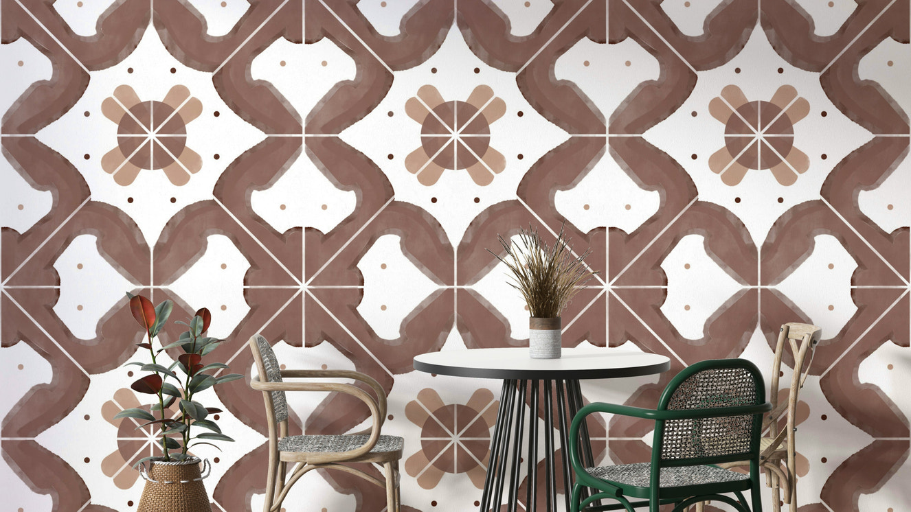 The overall mood is one of quiet warmth and timeless design.
