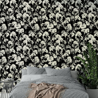 The pattern is best seen up close or in angled light.
