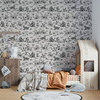 A creative studio with a wild leopard design

