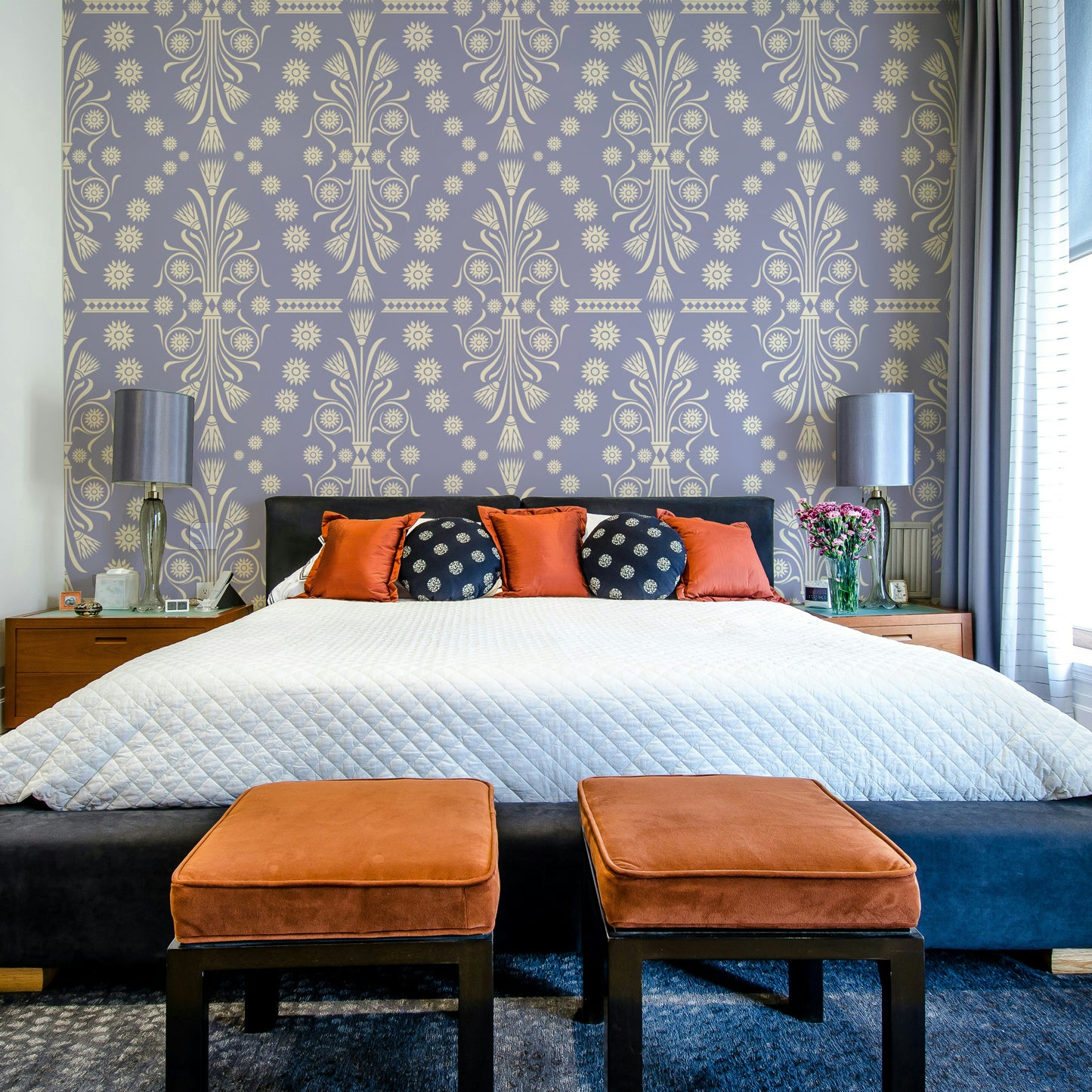 Wallpaper for walls with a sophisticated, artistic feel

