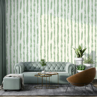 Wallpaper for walls with a serene, hand-drawn feel

