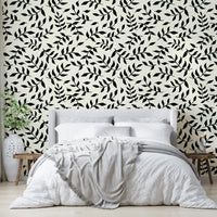 This wallpaper is suitable for a living room, a bedroom, or a contemporary office.
