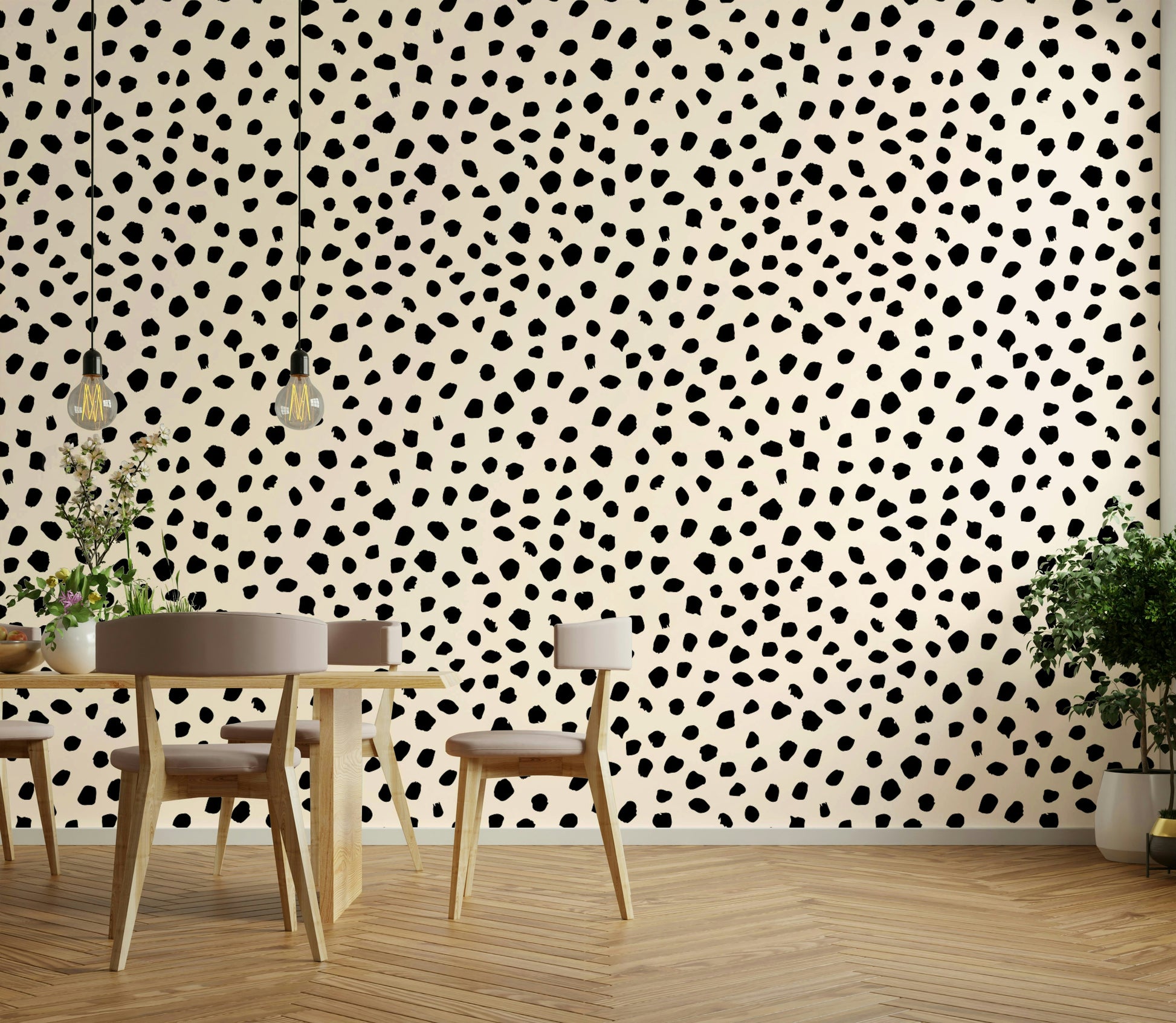 Wallpaper for walls with a sophisticated, artistic feel

