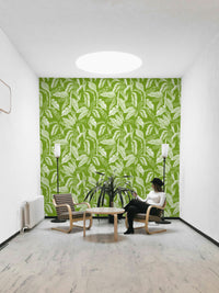 Wallpaper for walls with a natural, invigorating feel

