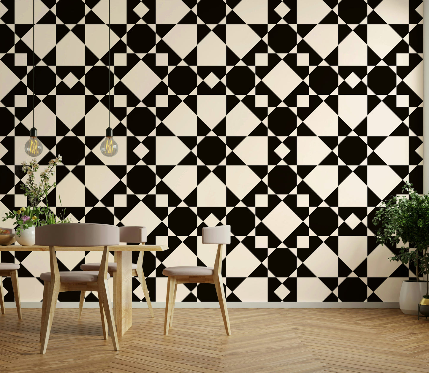 Wallpaper for walls with a sophisticated, artistic feel

