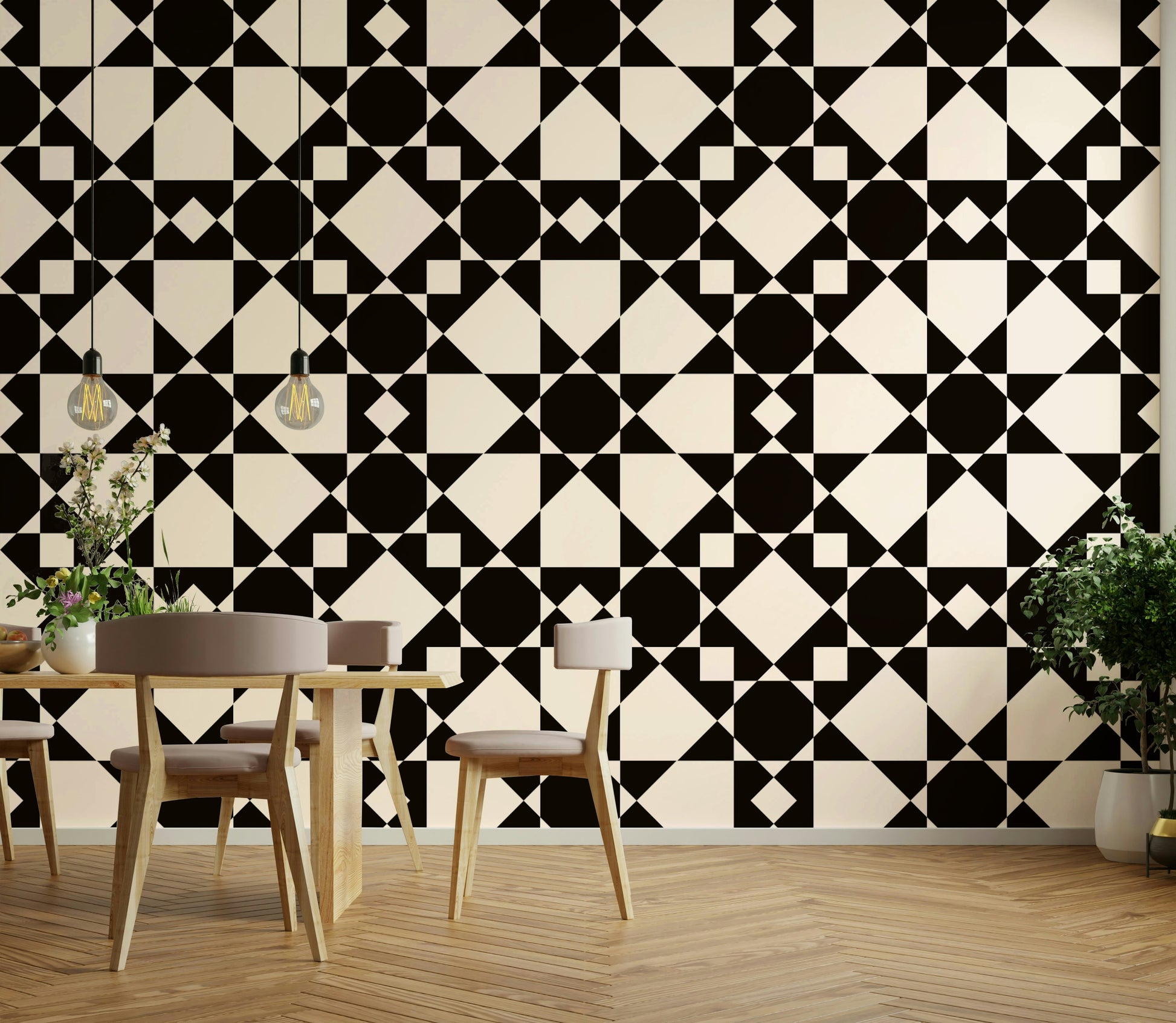Wallpaper for walls with a sophisticated, artistic feel

