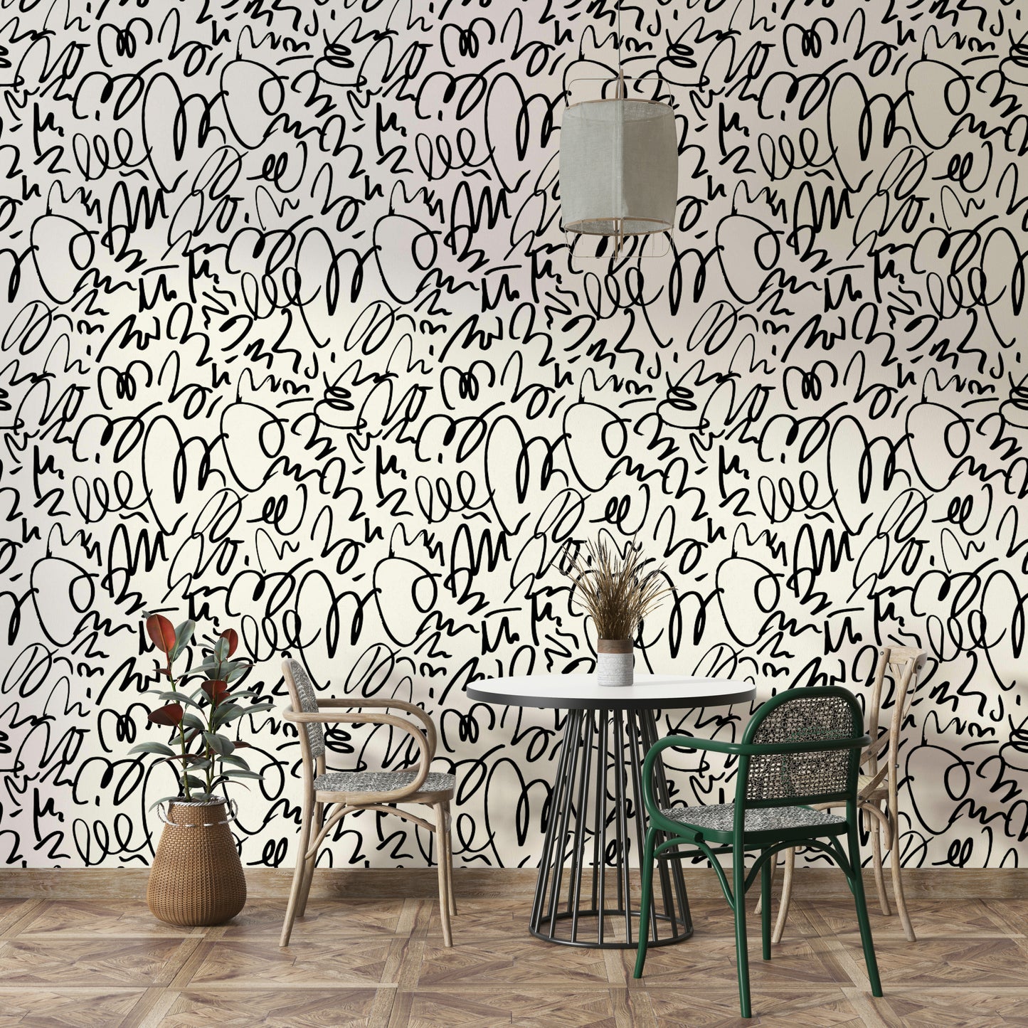 Wallpaper for walls with a unique, artistic feel

