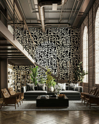 High-quality image of the Cut-out Shapes wallpaper

