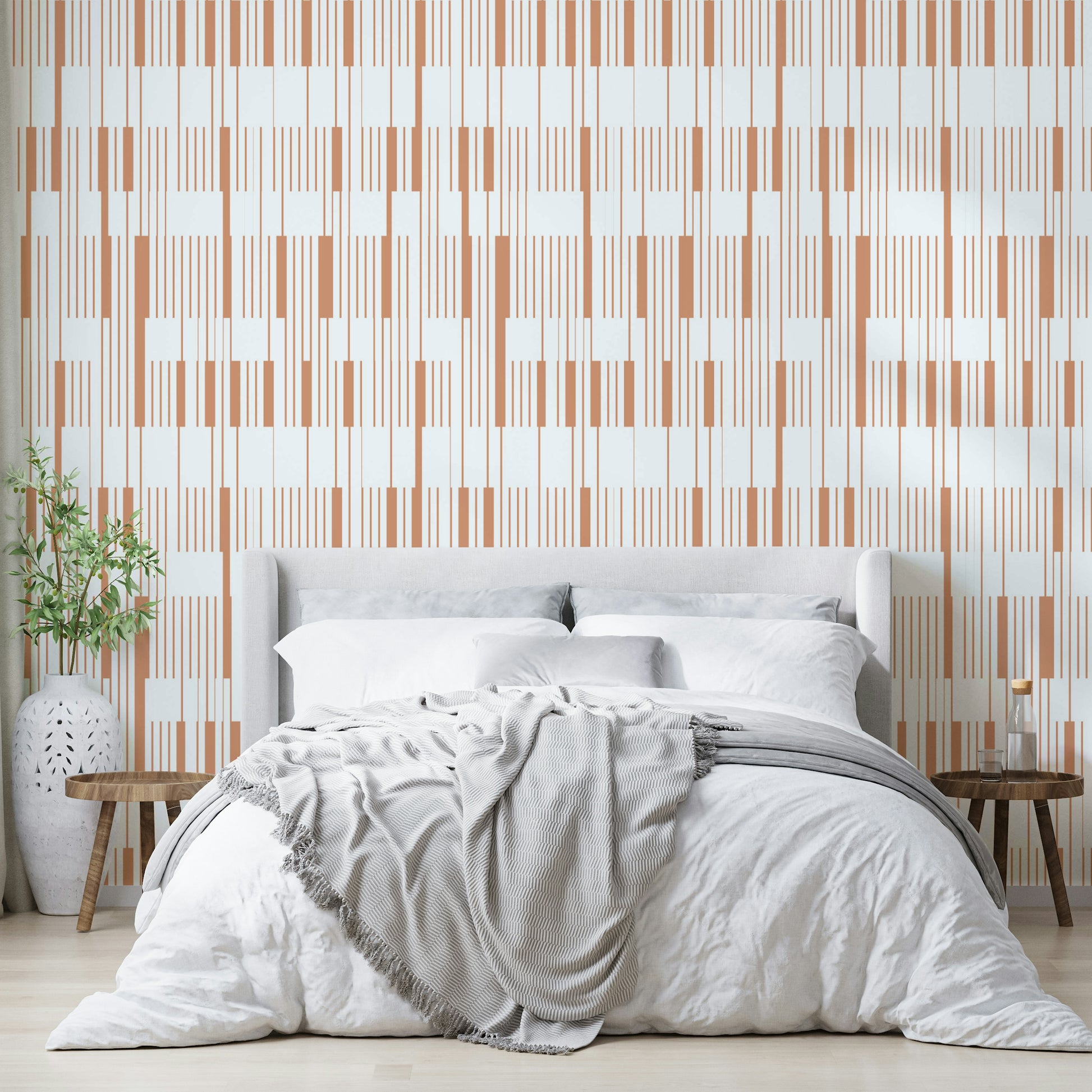 Refined piano design wall mural.
