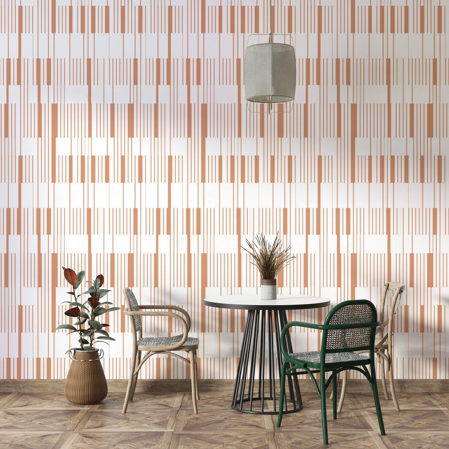 Musical mural for a music room.
