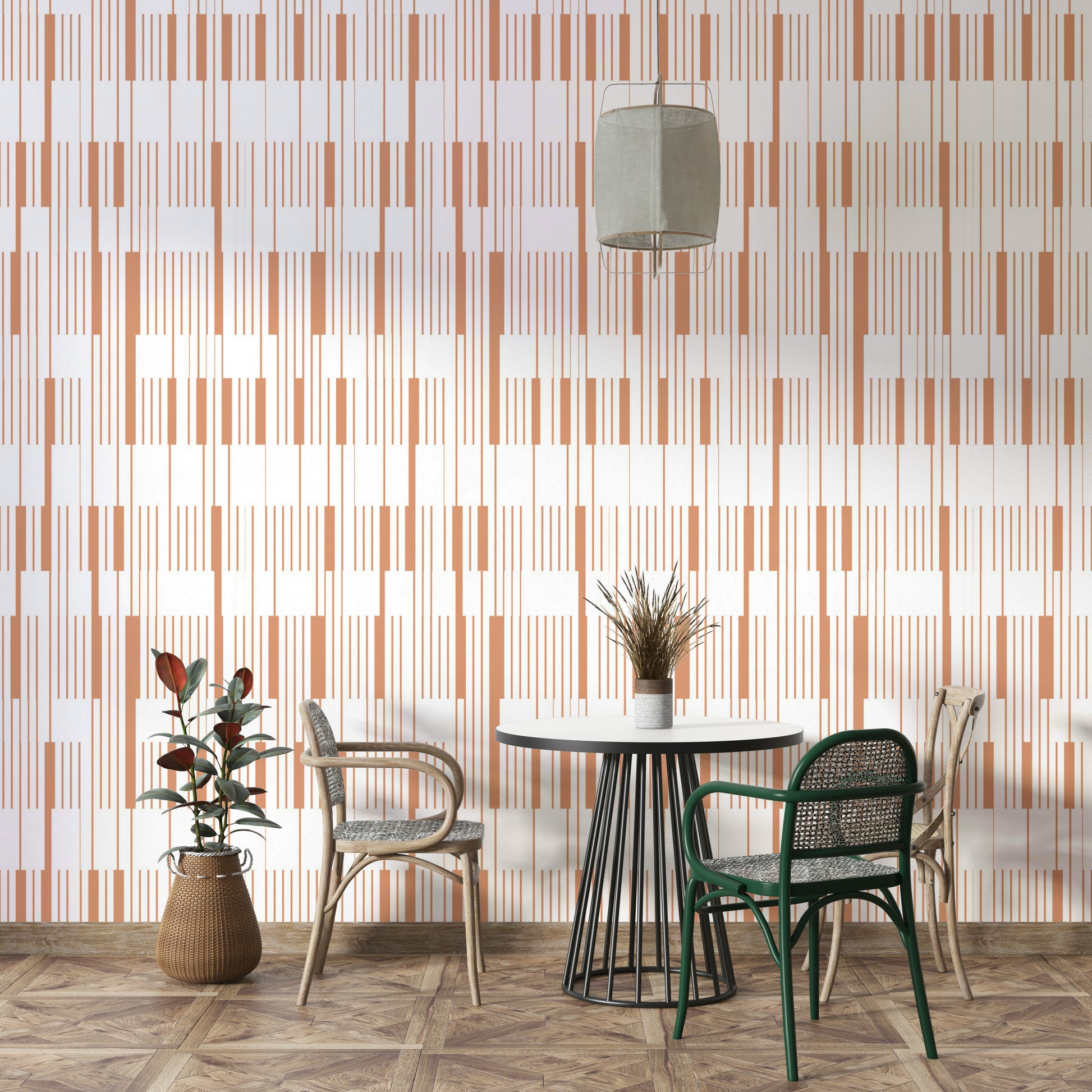 Musical mural for a music room.
