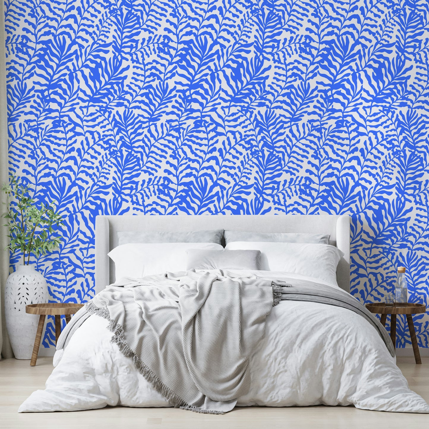 Matisse inspired wallpaper.
