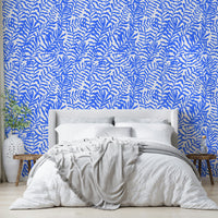 Matisse inspired wallpaper.
