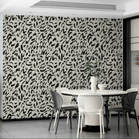 Unique hand-drawn wallpaper.
