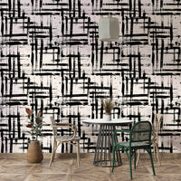 Artistic brush stroke wallpaper.
