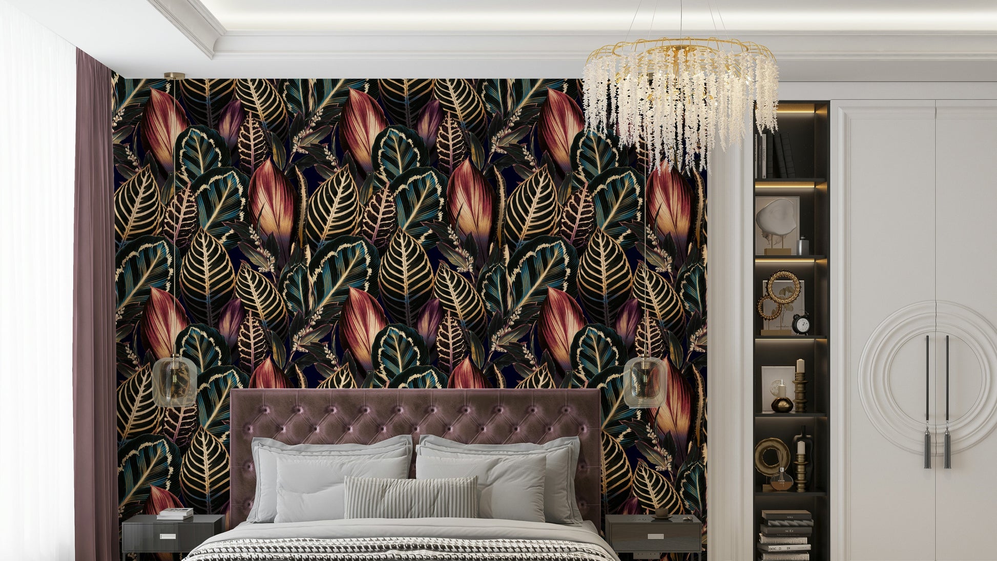 The design is both beautiful and visually bold.
