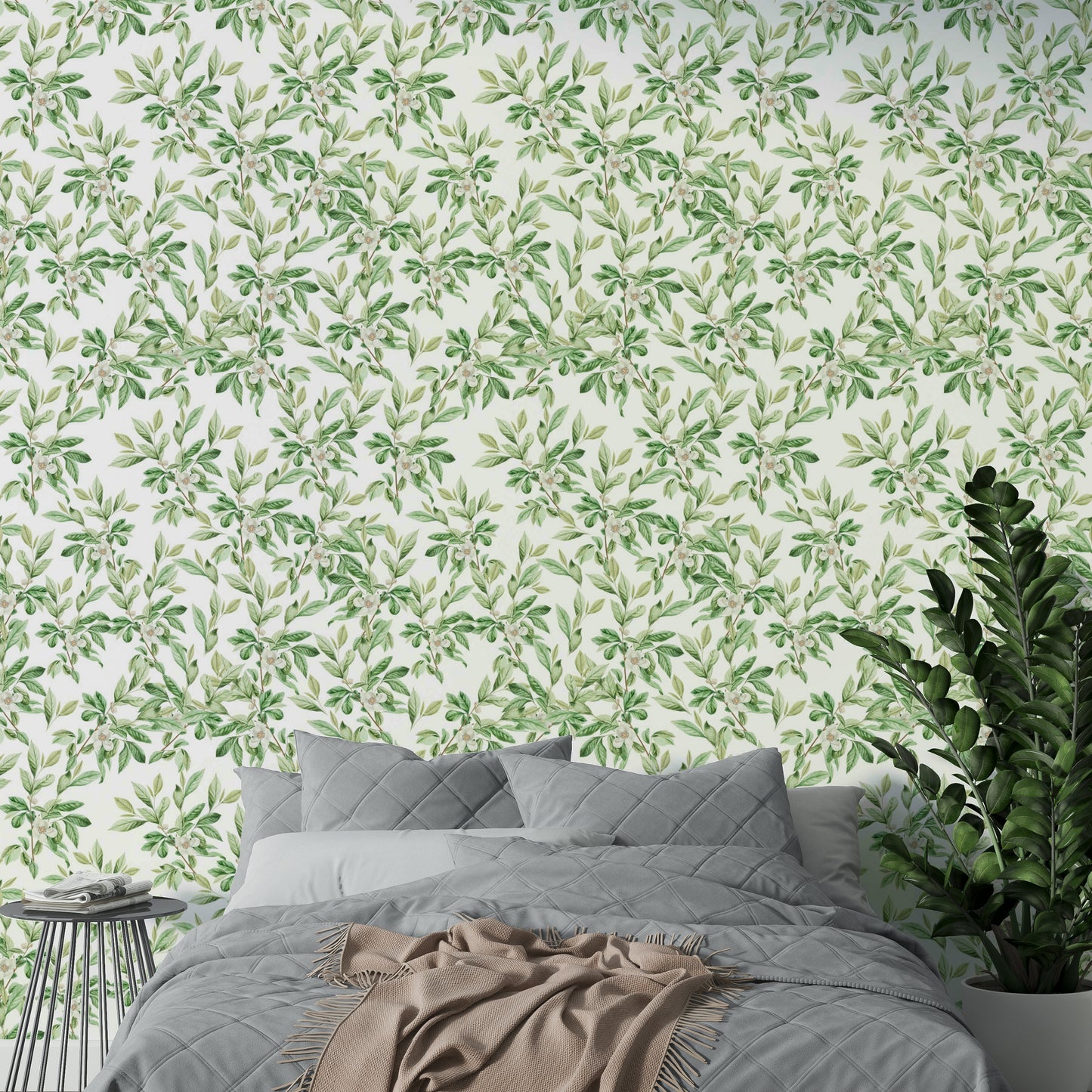 The overall mood is one of quiet peace and natural freshness.
