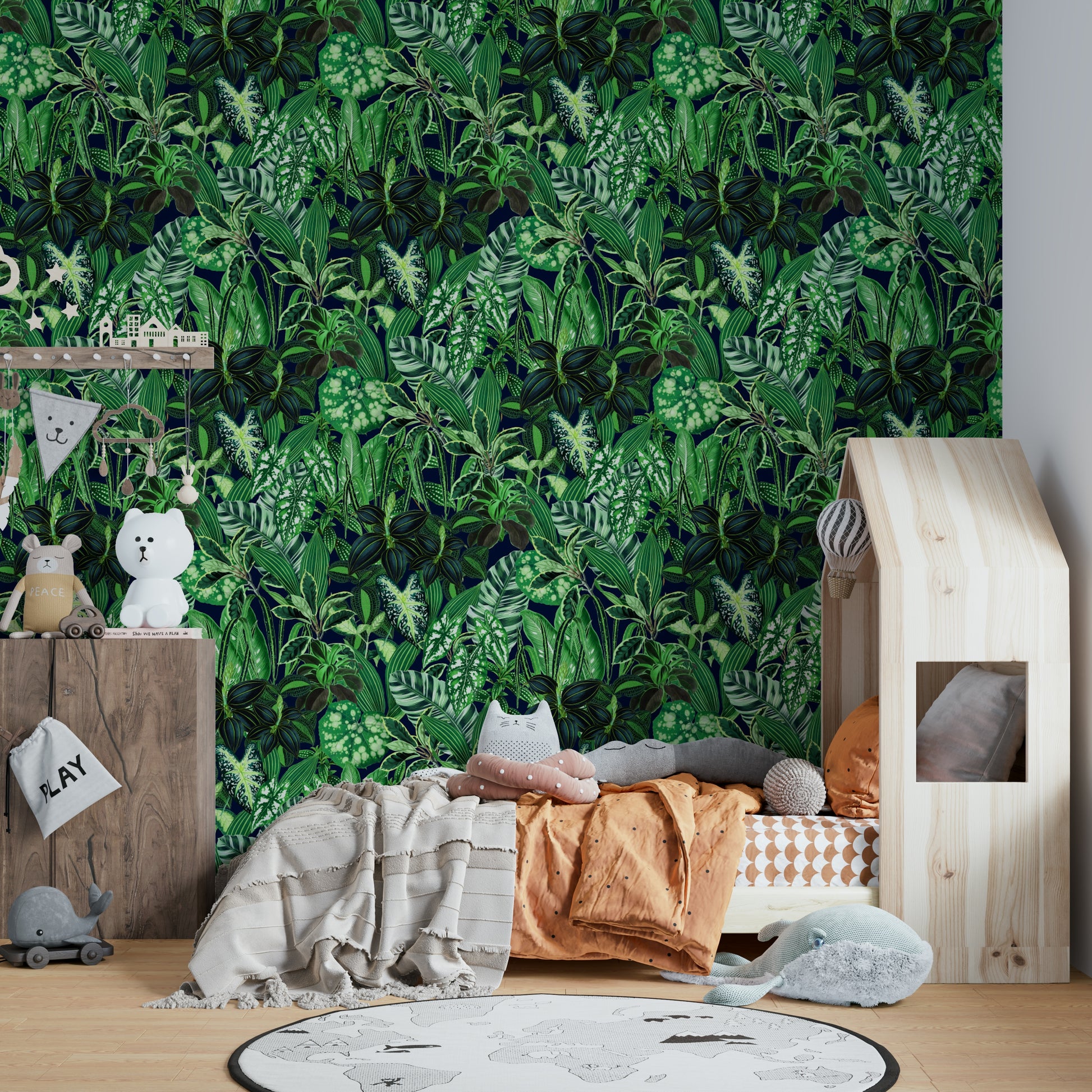 The style is artistic and organic, not a realistic photograph.
