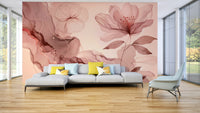 A classic botanical wallpaper for walls with a garden theme.

